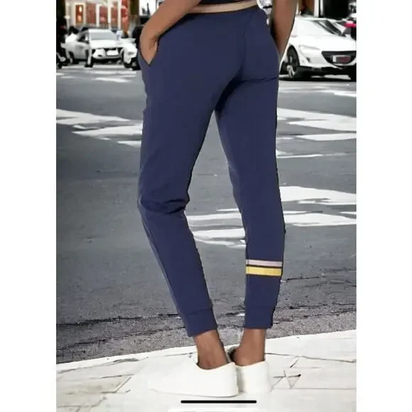 NWT - True Religion Women's Collegiate Jogger Ace Blue Designer Sweatpants XL
